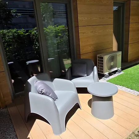 アパート Fairytales River Point ヴロツワフ